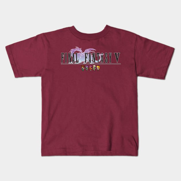 Final Fantasy V Kids T-Shirt by brcgreen